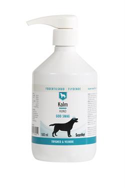 ScanVet Kalm. Tilskudsfoder mod uro hos hund. 500 ml